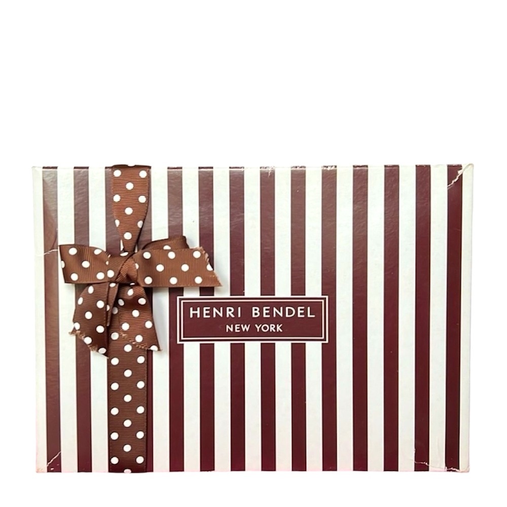 Henri Bendel Black Mini Bag with Gold Accent - Picture 2 of 15